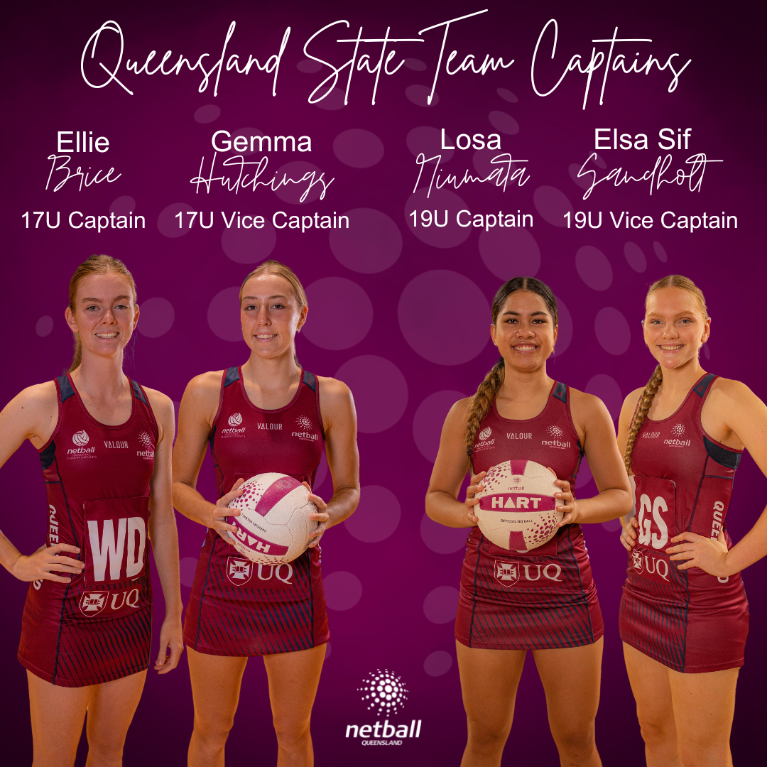 NQ Names Captains For National Netball Championships - Netball Queensland